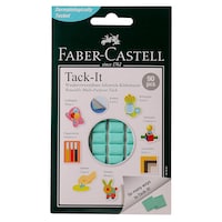 Faber Castell Tack It, Light Green, 90 Pieces