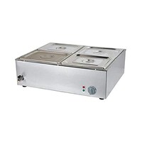 Commercial Bain Marie Hot Counter Food Warmer