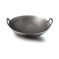 Picture of Grace Kitchen Carbon Steel Chinese Wok Pan