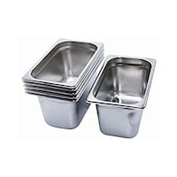 Grace Kitchen Stainless Steel Gastronorm Food Containers