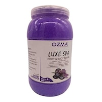 Picture of Ozma Luxe Lavender Foot & Body Scrub, 5Kg - Carton of 4 Pcs