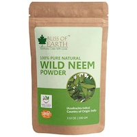 Bliss of Earth Wild Neem Leaves Powder, 100 gm