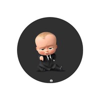 Picture of RKN Boss Baby Printed Round Mouse Pad, Mpadc013088