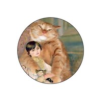 Picture of RKN Julie Manet Printed Round Mouse Pad, Mpadc015498