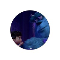 Picture of RKN Monsters, Inc Printed Round Mouse Pad, Mpadc015508