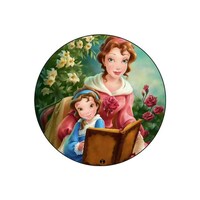 Picture of RKN Belle Printed Round Mouse Pad, Mpadc015523