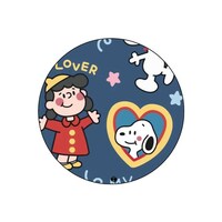 Picture of RKN Snoopy Printed Round Mouse Pad, Mpadc015525