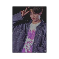 Picture of RKN Jungkook Printed Rectangular Mouse Pad, Mpadr009503