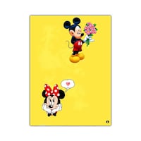 Picture of RKN Mickey Mouse Printed Rectangular Mouse Pad, Mpadr009891