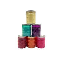 Picture of Byft Home Assorted Fragrances Colored Candles, 255gm, Pack of 6pcs