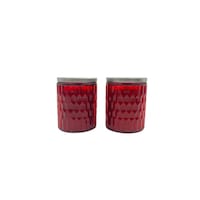 Picture of Byft Home Black Pomegrante Fragrances Colored Candles, 255gm, Pack of 2pcs