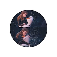 Picture of RKN Frozen 2 Visuals Printed Round Mouse Pad, Mpadc013139