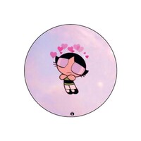 Picture of RKN The Powerpuff Girl Printed Round Mouse Pad, Mpadc013143