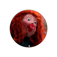 Picture of RKN Merida Princess Printed Round Mouse Pad, Mpadc013144