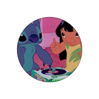 Picture of RKN Lilo & Stitch Printed Round Mouse Pad, Mpadc013147