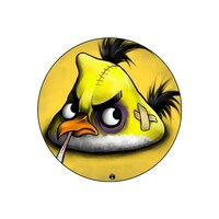 Picture of RKN Angry Birds Printed Round Mouse Pad, Mpadc013451
