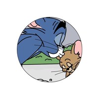 Picture of RKN Tom And Jerry Printed Round Mouse Pad, Mpadc015292