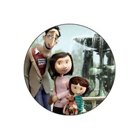 Picture of RKN Coraline Jones Printed Round Mouse Pad, Mpadc015321