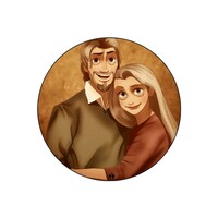 Picture of RKN Flynn Rider Printed Round Mouse Pad, Mpadc015520