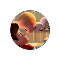 Picture of RKN The Boss Baby Printed Round Mouse Pad, Mpadc015535