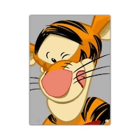 Picture of RKN Funny Tiger Printed Rectangular Mouse Pad, Mpadr009507