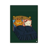 Picture of RKN Garfield Printed Rectangular Mouse Pad, Mpadr009517