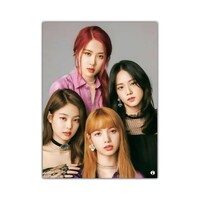 Picture of RKN Black Pink Printed Rectangular Mouse Pad, Mpadr009915