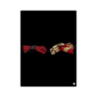 Picture of RKN Iron Man Printed Rectangular Mouse Pad, Mpadr009920