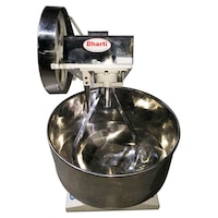 Jay Khodiyar Automatic Stainless Steel Flour Mixing Machine, 10kg, Silver