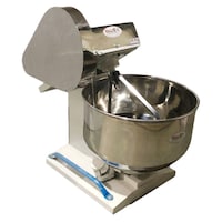 Jay Khodiyar Stainless Steel Flour Mixer Machine, 10kg, 1HP, Silver