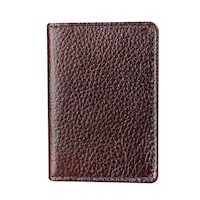 Genuine Leather Card Holder, Brown