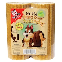 Picture of C&S 100214380 Nut'N Sweet Corn Refill Squirrelog Backyard Feeder, 32 Ounce (Pack Of 2), None