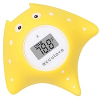 Acculove Baby Bath Thermometer, Yellow