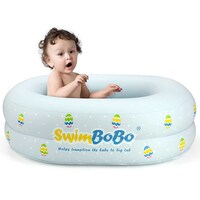 Swimbobo Inflatable Baby Bathtub, Grey