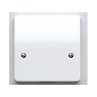 Picture of Mk Logic Plus 1 Gang Moulded Blank Plate, White