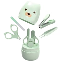 Finewen 4-In-1 Baby Nail Care Set, Green