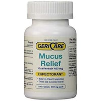 Picture of Gericare Mucus Relief Tablets, 400 mg, Pack of 200 Pcs