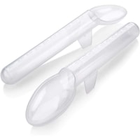 Medca Calibrated Medicine Spoon for Kids, Clear, Pack of 2 Pcs