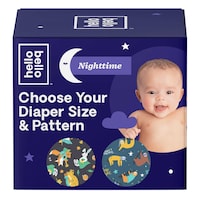 Picture of Hello Bello Overnight Diapers, 21 Count, Size 4