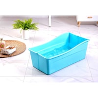 G Ganen Baby Bath Tub Portable (Blue)