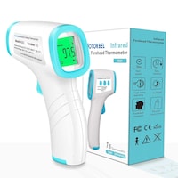 Picture of Motorbel Upgraded Non-Contact Infrared Forehead Thermometer, White