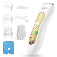 Picture of Homiee Ultra Quiet Rechargeable Baby Hair Clippers, White