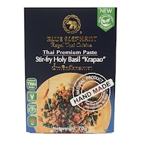Blue Elephant Thai Premium Paste Stir-Fry Holy Basil, 70g - Carton Of 72 Pcs