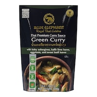Blue Elephant Thai Curry Sauce Green Curry, 300g - Carton Of 6 Pcs