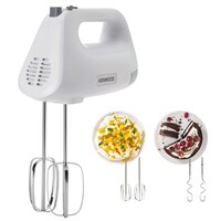 Picture of Kenwood HandMix Lite Hand Mixer, HMP30.A0WH, ‎450W, 5 Speeds, White