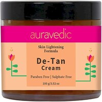 Auravedic Skin lightening Detan Cream Formula, 100grams
