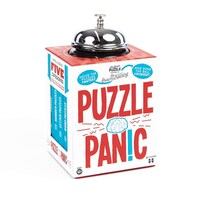 Professor Puzzle Panic Brain Training Game, Black and Red