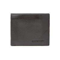 Influence Germany Bifold Leather Mens Wallet, Black