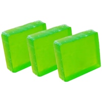 Picture of GlowMe Homemade Cucumber Soap, Pack of 3