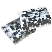 Picture of GlowMe Homemade Goat Milk and Charcoal Soap, Pack of 2